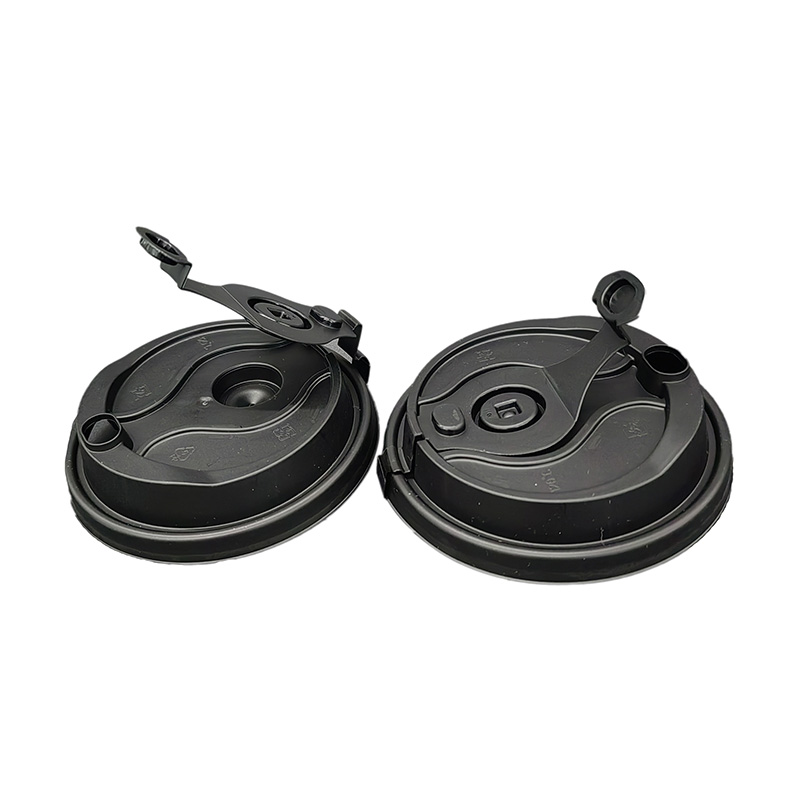 PP Plastic Flat Lid for Bubble Tea Cup