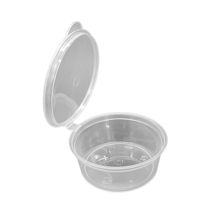 PP塑料铰接酱容器